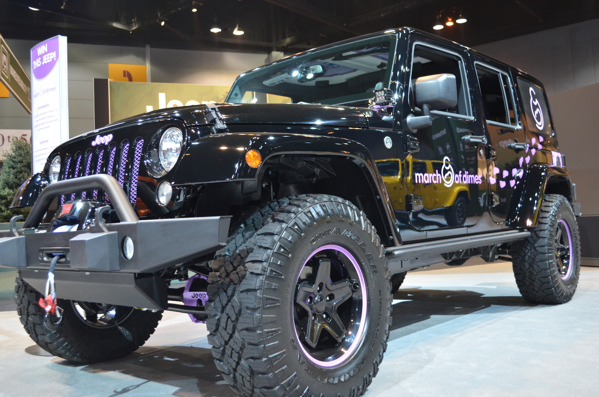 2014 Custom Jeep Wrangler for March of Dimes